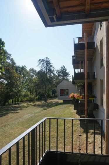 Vue vers le parc 