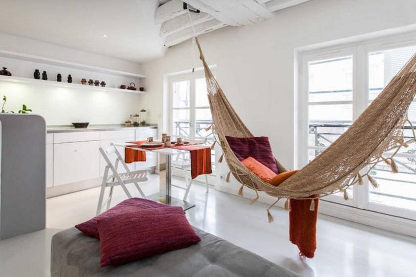 Rénovation complète d'un appartement dans le Marais à Paris - Salle à manger
