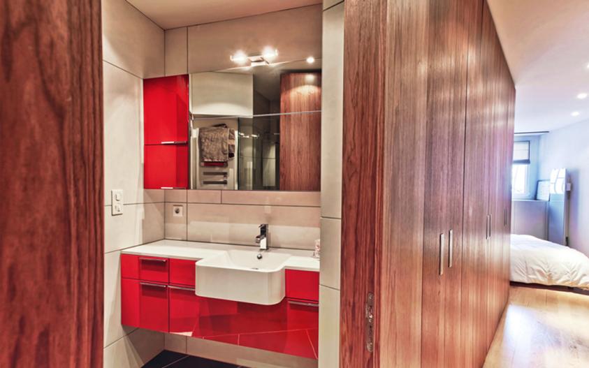 Rénovation complète d'un appartement à Paris (12ème) - Salle d'eau