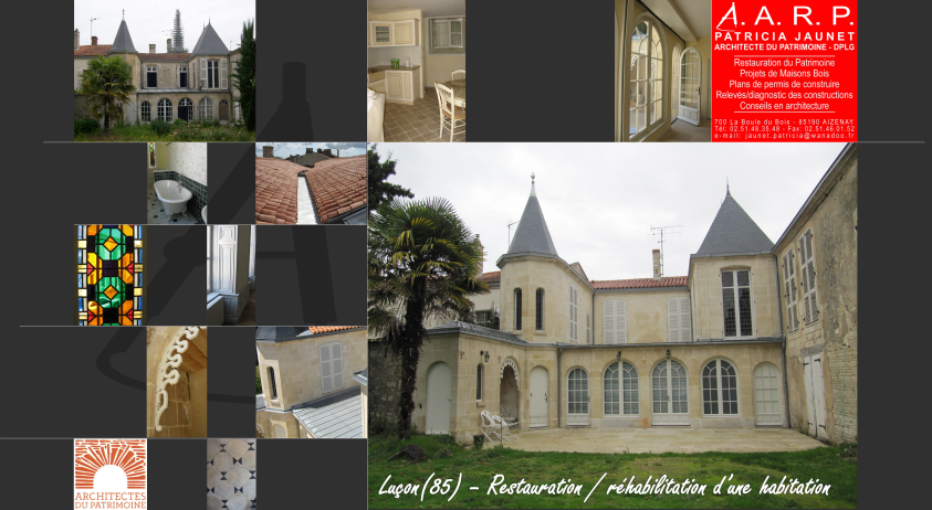 LUCON - Restauration / réhabilitation d'une habitation