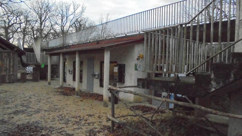 Passerelle des lémuriens avant travaux 