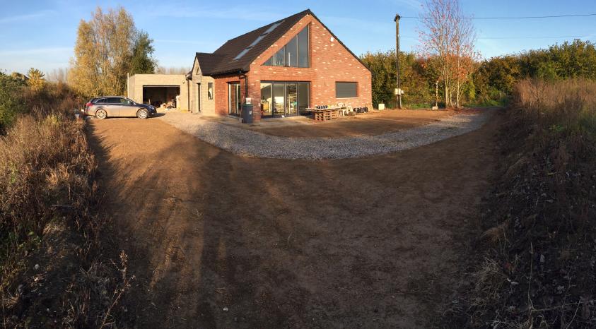 Réhabilitation - Construction d'une maison individuelle à Quesnoy sur Deule - Sé
