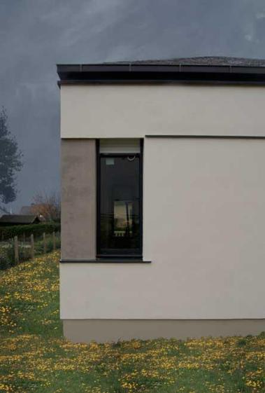 Détail sur la façade Ouest