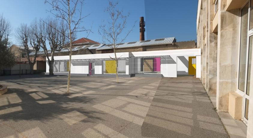 extension cantine scolaire