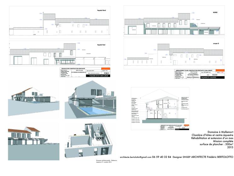 Rénovation d'un mas