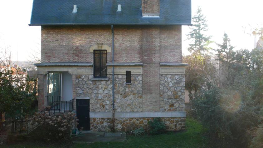 ETAT INITIAL de la façade nord sur laquelle vient se coller l'extension