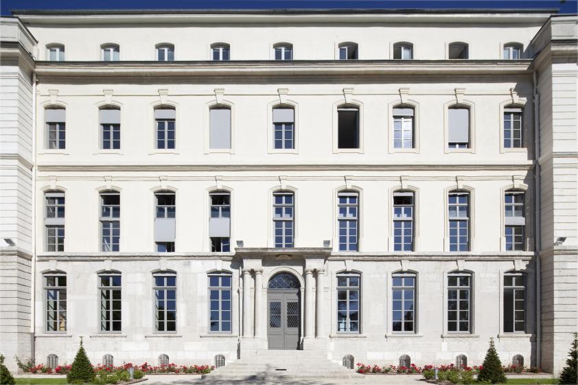Ré-Architecture d'un bâtiment de Soufflot du XVIIIème siècle à Lyon 5ème - façad