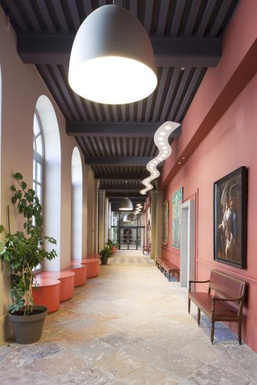 Ré-Architecture d'un bâtiment de Soufflot du XVIIIème siècle à Lyon 5ème - coulo