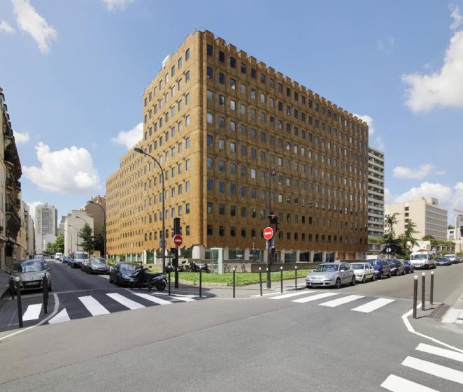 Spectaculaire ré-architecture de bureaux à Paris 13ème - façades initiales