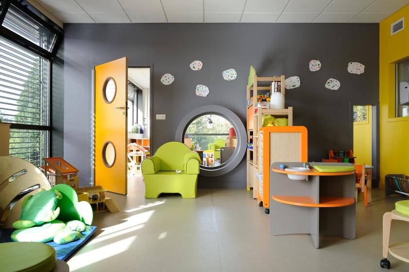 « Le Méridien », un ensemble municipal plurifonctionnel : crèche