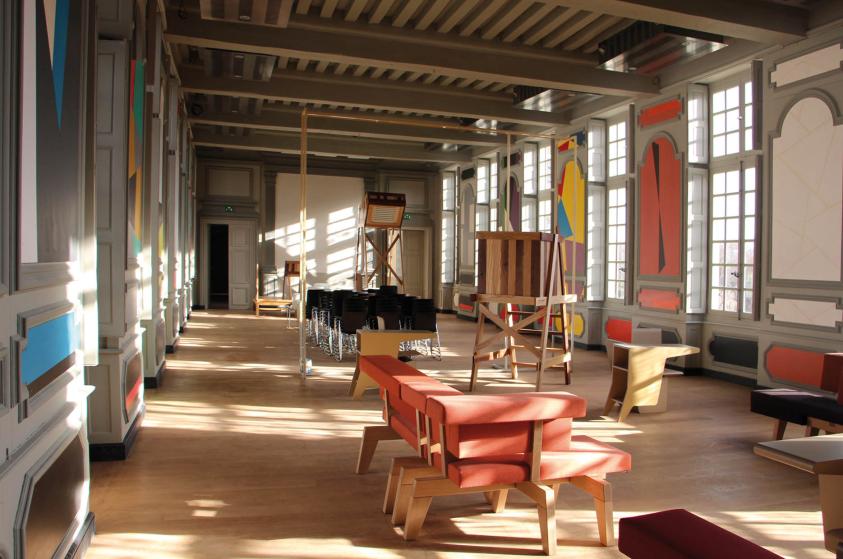 Salle des thèses (1% artistique : Bruno Rousselot / Makking&Bey.