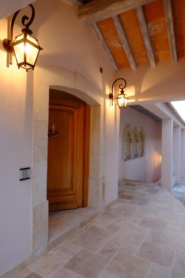 Entree principale de la villa