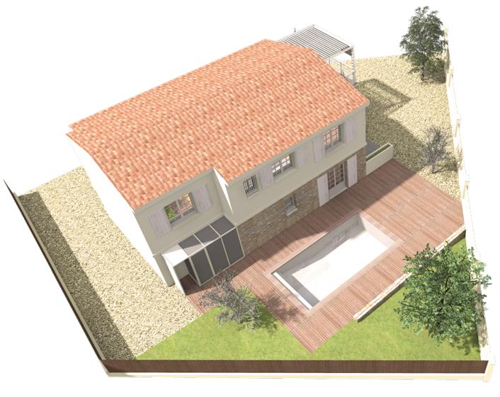 Villa V / Vue projet 03