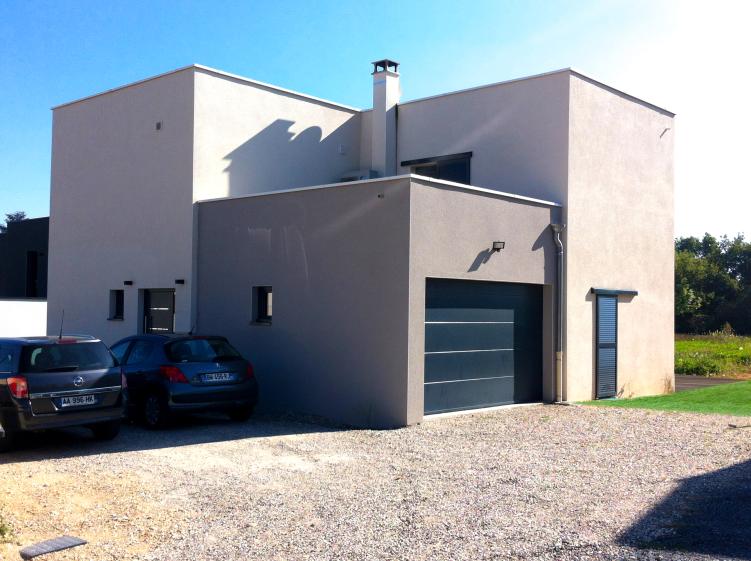 MOOVIS Architecte - Villa V1 - Entrée de la maison