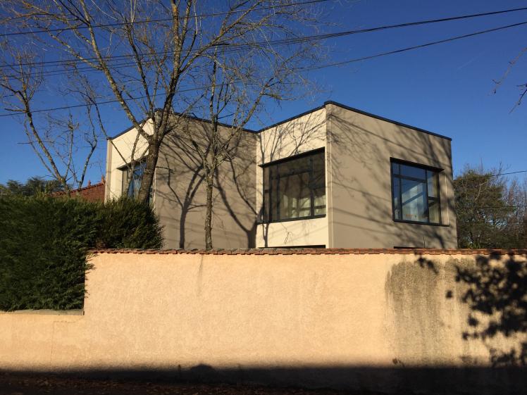 MOOVIS Architecte - Villa C1 -Façades sud et ouest.