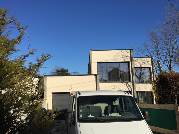 MOOVIS Architecte - Villa C1 -Façade principale.