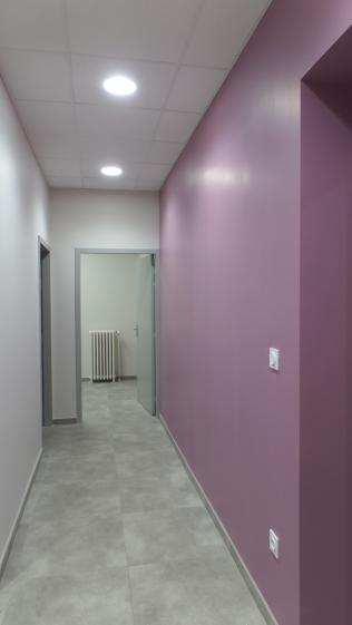 Couloir vers le médecin PMI