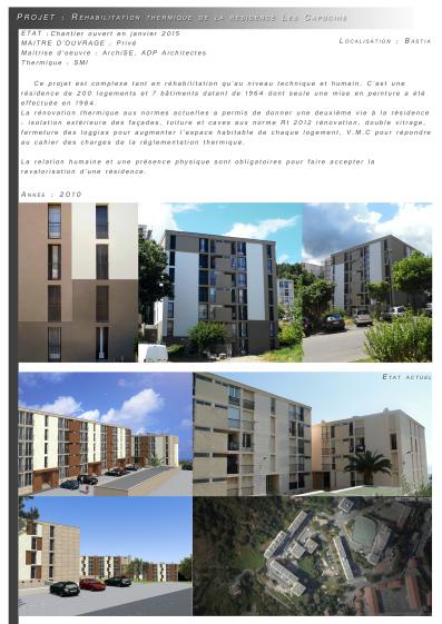 Réhabilitation en isolation par l'extérieur d'une résidence de 200 logements des