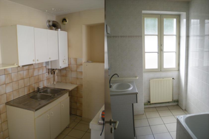Etat des lieux: cuisine & salle de bain
