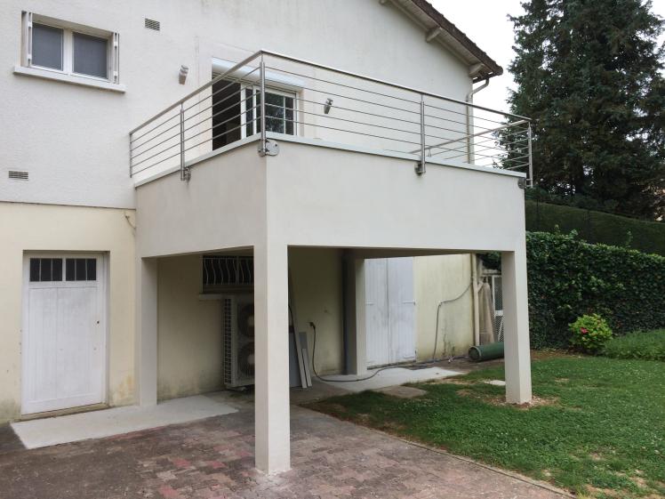 terrasse créée facade arriere