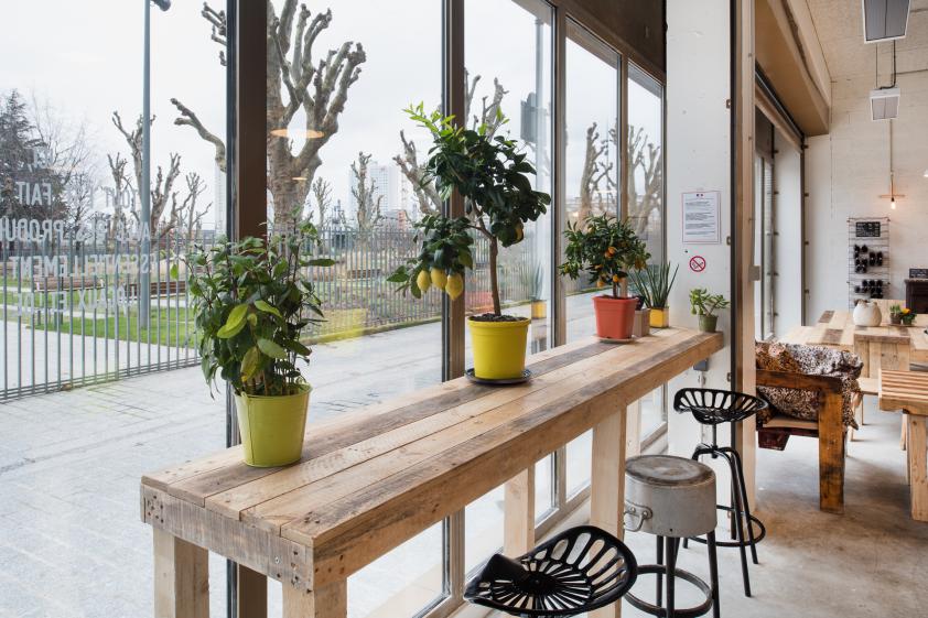 Comptoir "mange debout"
