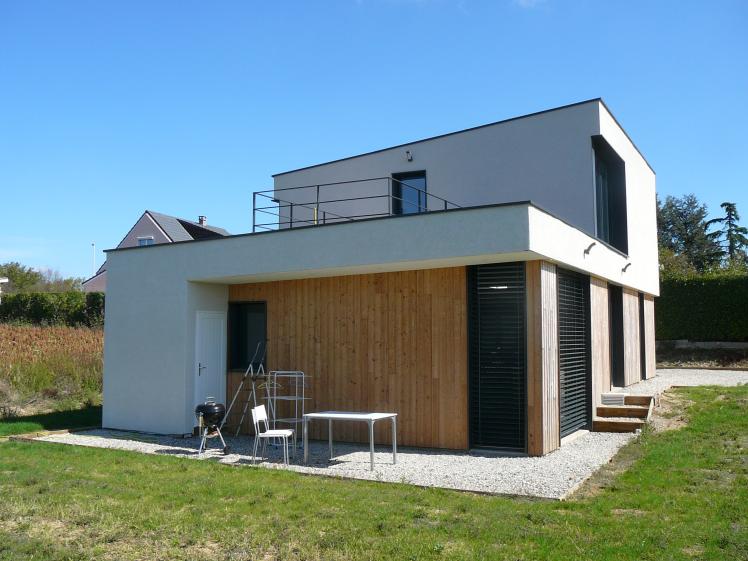Vue de l'angle Sud Ouest