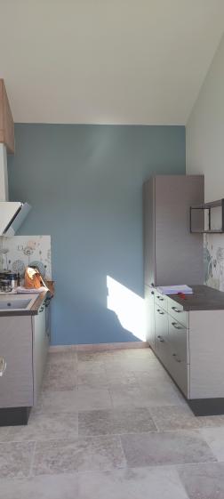 Cuisine en cours de pose