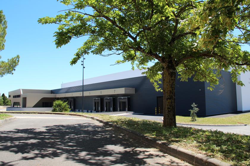 Vue d'ensemble du site Logistique AVEL