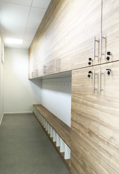 Vestiaire - Salle de danse - Montcuq en Quercy Blanc