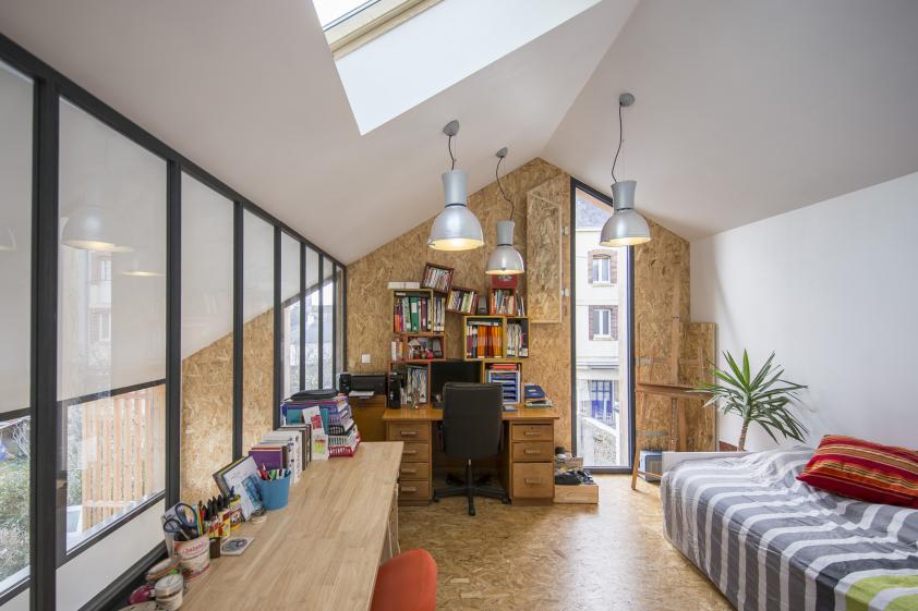 bureau en mezzanine
