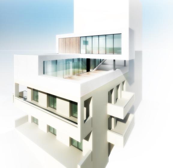 Vue aérienne du projet