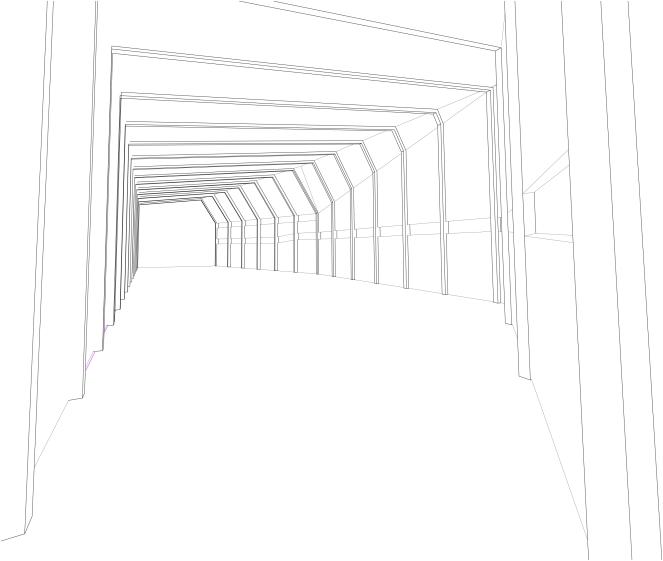 Photographie - Volume intérieur première esquisse