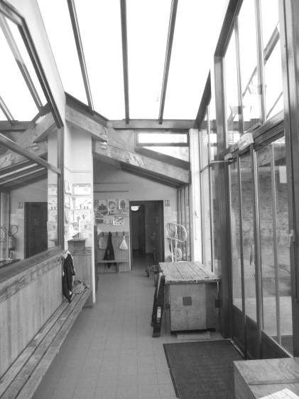 Photographie - Vue du hall avant travaux