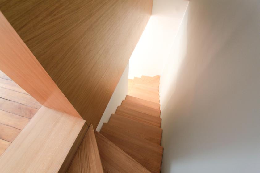 vue de l'escalier