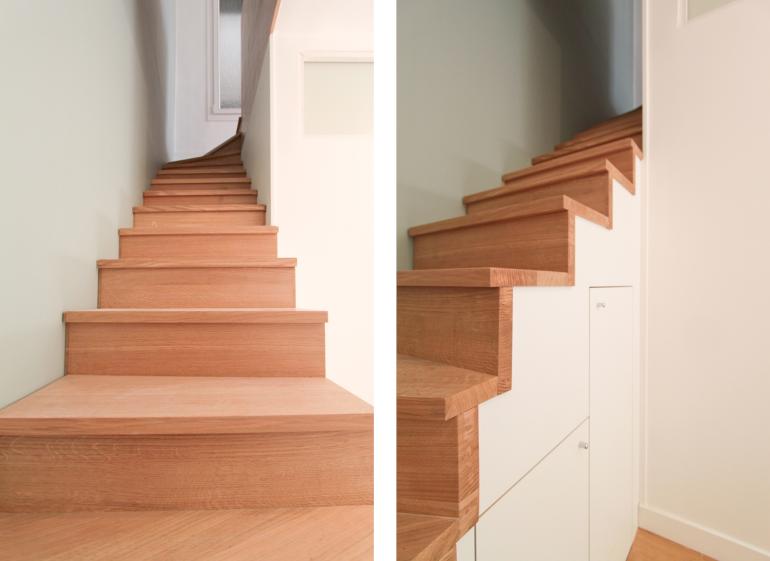 vue de l'escalier