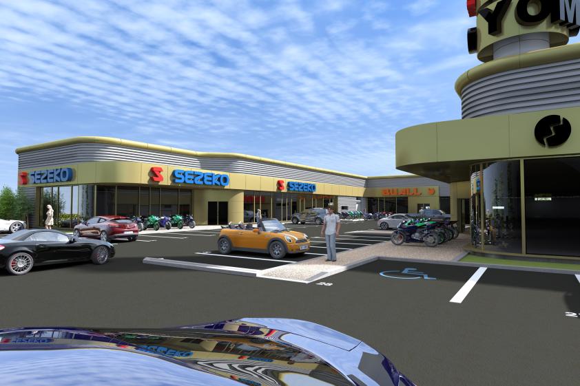Projet d'un Moto Center