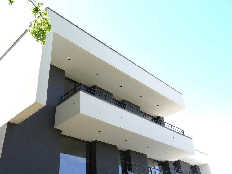 Façade de maison contemporaine