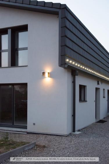 Vue exterieure de nuit