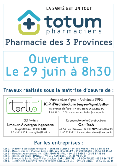 L'équipe au complet