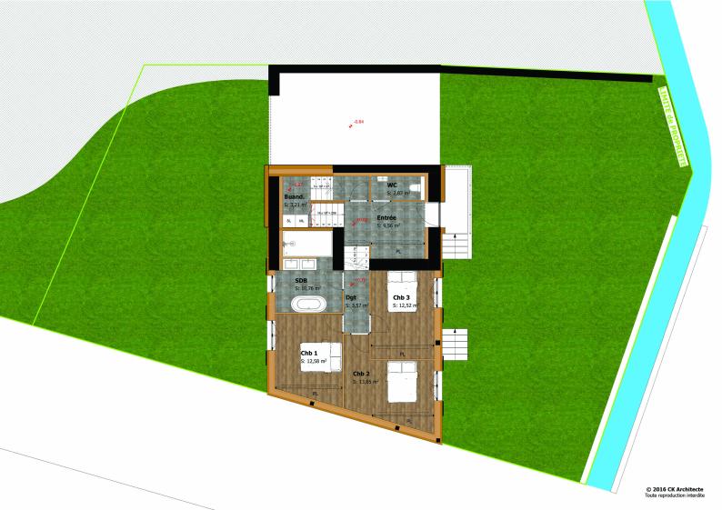 Plan du RDC