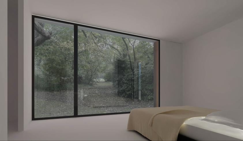VUE DE LA CHAMBRE PARENTALE