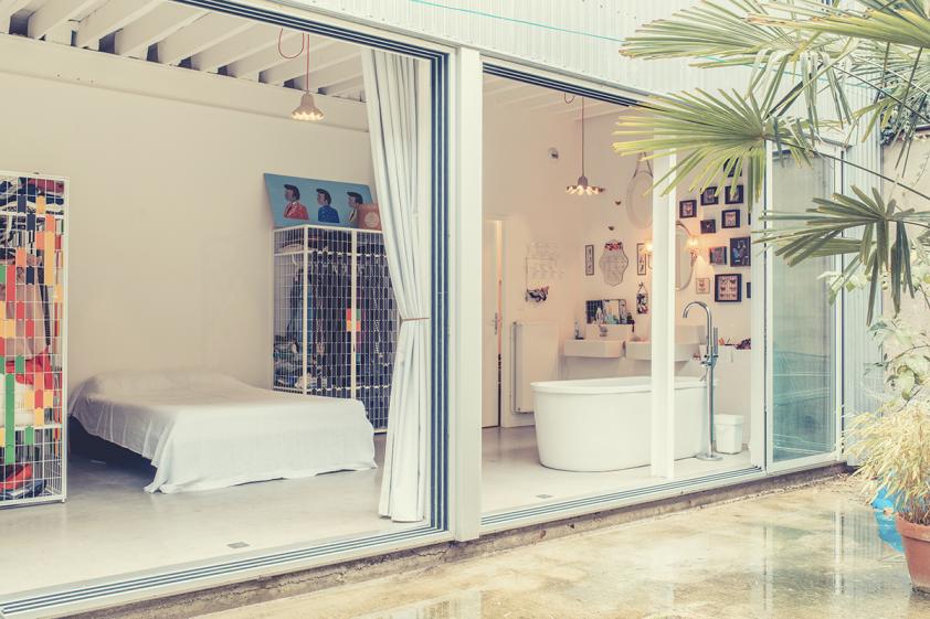 Chambre sur terrasse