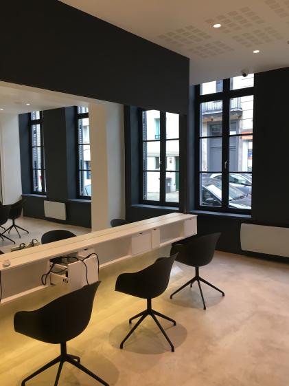 le salon, les miroirs et le jeu des reflets