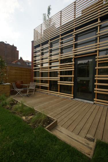 la terrasse et ses aménagements