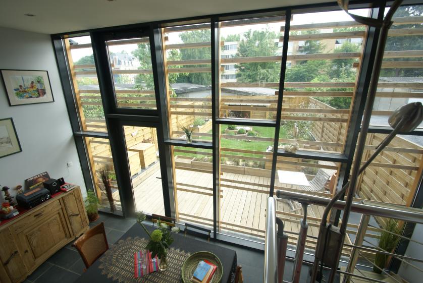 vue depuis l'intérieur