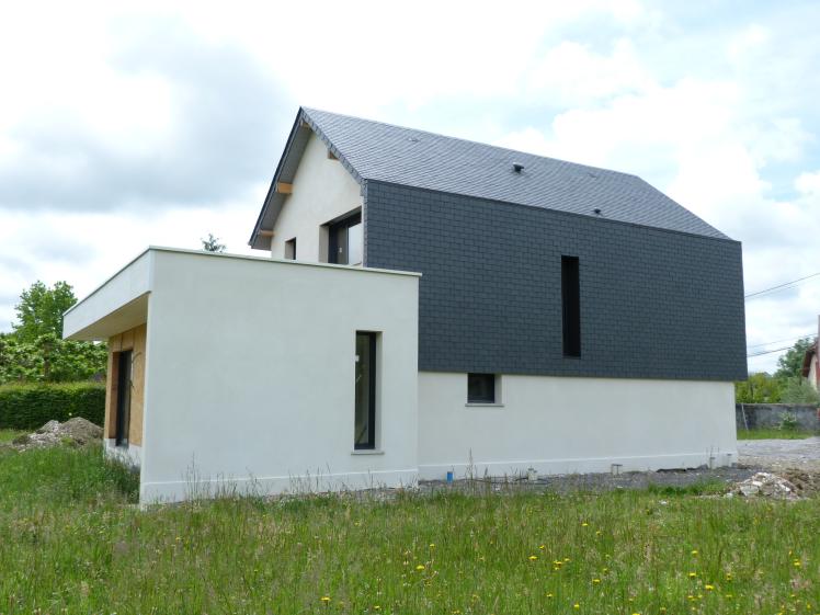 facade arrière-bardage ardoise naturelle