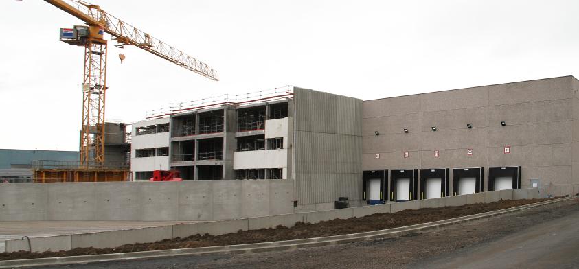 L’extension lors du chantier