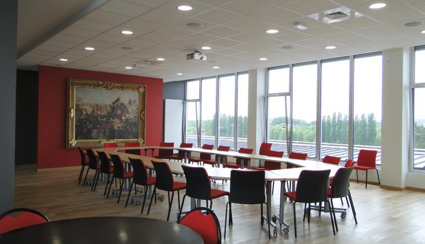 La nouvelle salle des mariages, nichée sur le toit