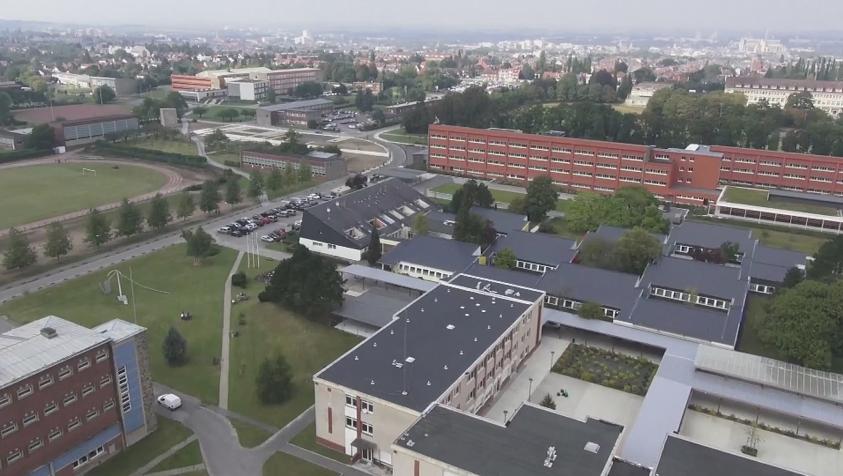 Vue de drone en phase finitions