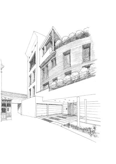 Croquis d'esquisse phase APS
